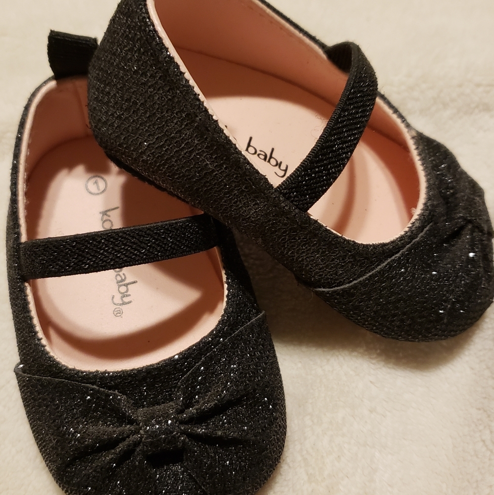Baby Girl Dress Shoes, Sz 1